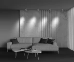 Накладной потолочный светильник Maytoni Magic C022CL-12W4K-W-1 (LED, 220V, круглые)