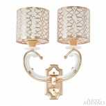 Бра Arte Milano Florentia-1237 301237/2W Wh/Gd (220V)