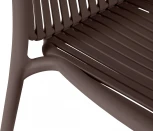 Стул уличный Scoop ОГОГО Обстановочка! (Пластик/Коричневый) арт.926846