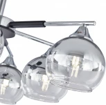 Потолочная люстра на штанге Arte Milano Napoli-9354 339354/6 CR+BK (220V)