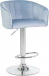 Стул барный DARCY (серо-голубой велюр (1922-6))