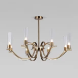 Потолочная люстра на штанге Rosher 60141/8 латунь