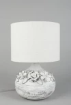 Интерьерная настольная лампа Omnilux Valdieri OML-16504-01 (220V, выключатель, цветы)