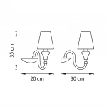 Бра Lightstar Otto 809616 (220V, выключатель)