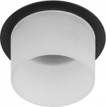 Встраиваемый точечный светильник ЭРА DK106 BK (12V, круглые)