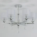 Потолочная люстра на штанге ILLUMICO IL1354-6CPA-29 CR Romei