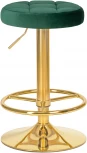 Табурет барный Dobrin BRUNO GOLD (зеленый велюр (MJ9-88))