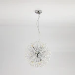 Подвесная люстра Citilux Betsy EL322P09.1 (220V, хрусталь, на тросе, шар)