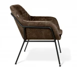 Кресло Sheffilton SHT-AMS2-2 кофейный трюфель/черный муар от фабрики Sheffilton