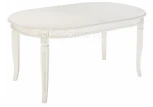 Стол Woodville Aviano молочный без патины 438341