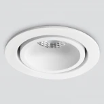 Встраиваемый точечный светильник Elektrostandard 15267/LED 7W 4200K белый/белый