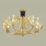 Потолочная люстра Odeon Light Ventaglio 4870/5 (220V, на цепи, листья)