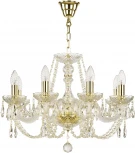 Подвесная люстра Art Classic 11.01 11.01.8.195.Gd.Sp (220V, на цепи, подсвечник, свеча)