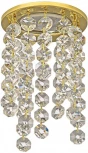 Встраиваемый светильник хрустальный Dio D'Arte Osimo Gold GU10.5.14.8.124 G (220V, круглые)