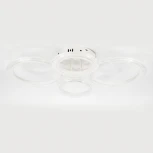 Потолочная люстра светодиодная Escada Avani 10258/4LED 55Вт, с ПДУ, металл/акрил, белый (220V)