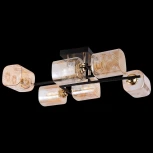 Потолочная люстра на штанге Reluce 72108-0.3-06 BK+FGD (220V)