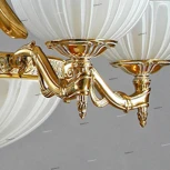 Подвесная люстра Ambiente by Brizzi Navarra 02228/5 WP (220V, на цепи)