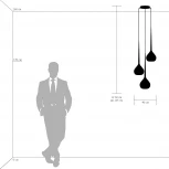 Подвесной светильник Lightstar Forma 808230 (на проводе, шарики)