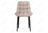 Стул Notta на металлокаркасе Челси К латте / черный 502084