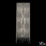 Бра хрустальное APL LED Sicilia SH500.B1.25-75.B.Ni.E14