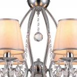 Подвесная люстра ILLUMICO IL6183-6P-27 CR (220V, на цепи)