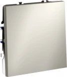 Выключатель с самовозвратом одноклавишный (кашемир) Voltum S70 VLS010603