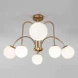 Потолочная люстра Eurosvet 30177/6 латунь