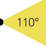 Уличный настенный светильник Oasis Light QUBO W1954-3K