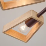 Потолочная люстра Eurosvet Klark 70056/8 черный (220V)