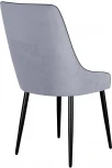 Стул DikLine 305 микровелюр Z46 перламутр, ножки черные