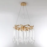 Подвесная люстра хрустальная Modelux MODESTYLE MS.2102.6 GD