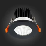 Встраиваемый точечный светильник ST Luce St704 ST704.448.10 (LED, 220V, круглые)