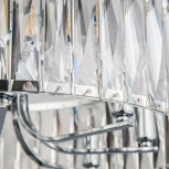 Подвесная люстра Eletto EL321P10 (220V, хрусталь, подвески, на цепи, круглые)