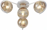 Потолочная люстра Arte Milano AMALFI 326208/3+1 WH+FG (220V, шар)