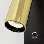 Спот для чтения с выключателем Maytoni Twist C078WL-L3BBS3K (LED, 220V)