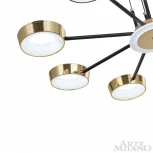 Подвесной светильник Arte Milano 271079/8 BK/GD (LED, 220V, на проводе)