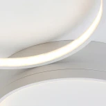 Потолочная люстра в виде колец Twine 4 Rings White ImperiumLoft Twine01 (204614-26) (LED, 220V)