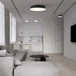 Потолочный светильник круглый светодиодный Feron AL200 48076 20W, 1400Lm, белый (4000К)“Simple matte” (220V, круглые)