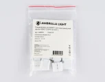 Соединитель угловой L для светодиодной ленты Ambrella Illumination GS6551 5050 12/24V (2 конт.)