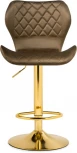 Барный стул Woodville Porch cappuccino / gold