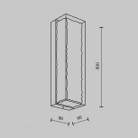 Бра светодиодное с регулировкой цветовой температуры Modelux MODESTYLE MS.9020.300 CR