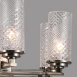 Подвесная люстра ILLUMICO IL8682-8P-10 BR (220V, на цепи)