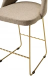 Стул R-Home полубар Lars Браун/ЛинкЗолот