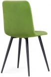 Стул Notta Чилли велюр светло-зеленый / черный 502063