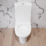 Унитаз-компакт Damixa Skyline DX35C8600SC безободковый, с микролифтом