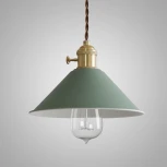 Подвесной светильник Braid Зеленый ImperiumLoft Braid01 (178452-26) (220V, на проводе, круглые)