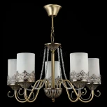 Подвесная люстра Freya Sherborne FR2563-PL-05-BZ (220V, на цепи)