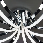 Потолочная люстра Eurosvet Lilium 90079/8 хром 80W