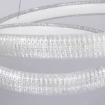 Подвесной светильник DeMarkt Оскар 510015301 (LED, 220V, пульт управления, на тросе)