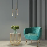 Подвесной светильник Elektrostandard Hall 50314 LED 5W 4000K латунь (220V, на проводе, круглые)